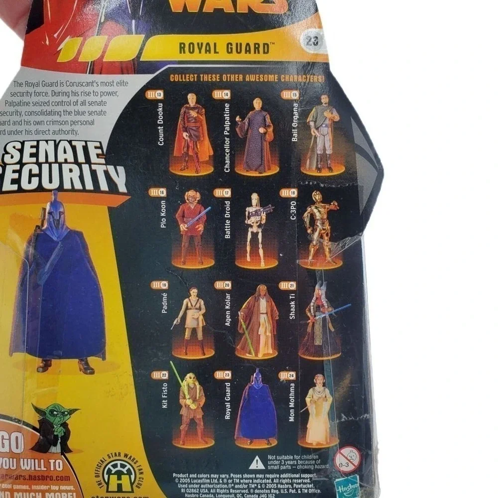 Star Wars Revenge Of The Sith‎ Senate Security Royal Guard Action Figure